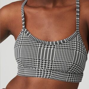 ALO Jacquard Glenplaid Gratitude Bra